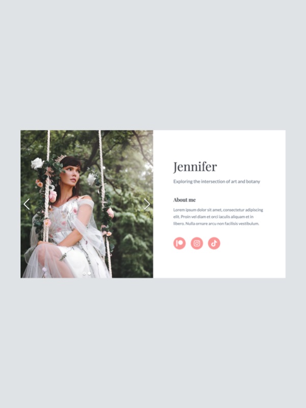 Jennifer template preview