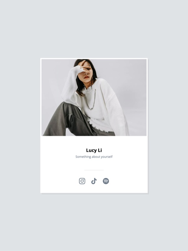 Lucy template preview